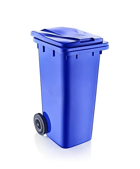 Omnipazar SY-6505 Tekerlekli Kapaklı Plastik Çöp Konteyneri 120 lt ürün görseli 1