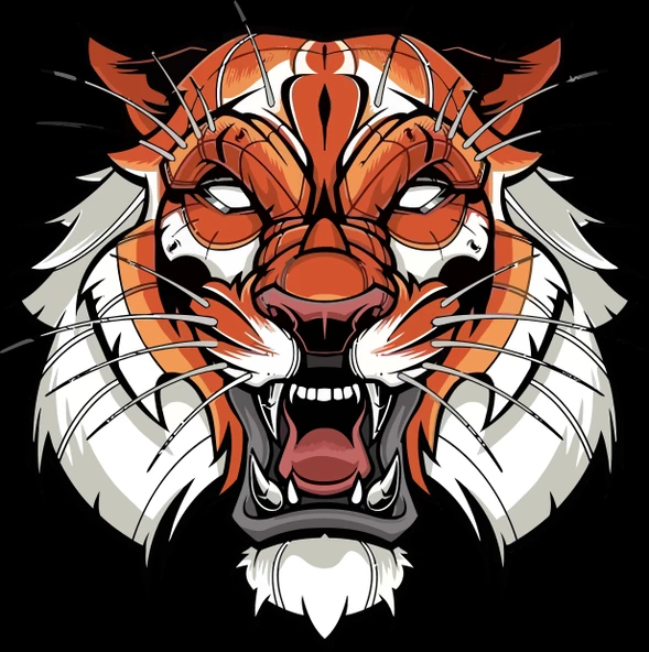 Aslan Sticker 10x10 cmRenkli Sticker ürün görseli 1