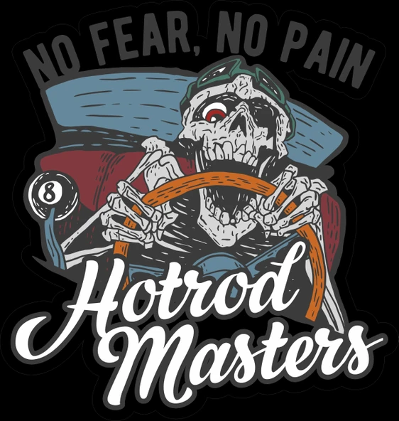 Horod Master Sticker 10x10 cmRenkli Sticker ürün görseli 1