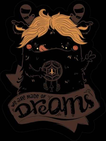 Deram stciker 10x10 cmRenkli Sticker ürün görseli 1