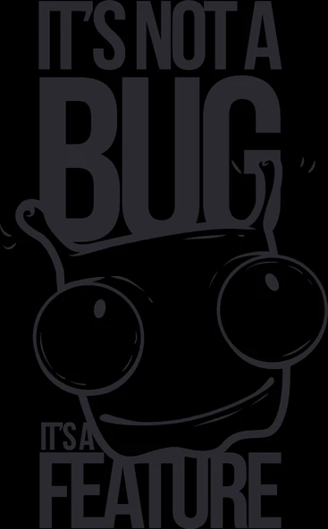 Bug Sticker 10x10 cmRenkli Sticker ürün görseli 1