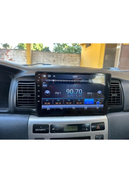 For-x Toyota COROLLA(2002-2006) 9'' Android-4gb RAM-64GB-ÖN Kayıt Kamera Dvr-Harici Mikrofon-Car Play-Wifi-Fm-Mp3-Bt-Mp5-Hd ürün görseli 1