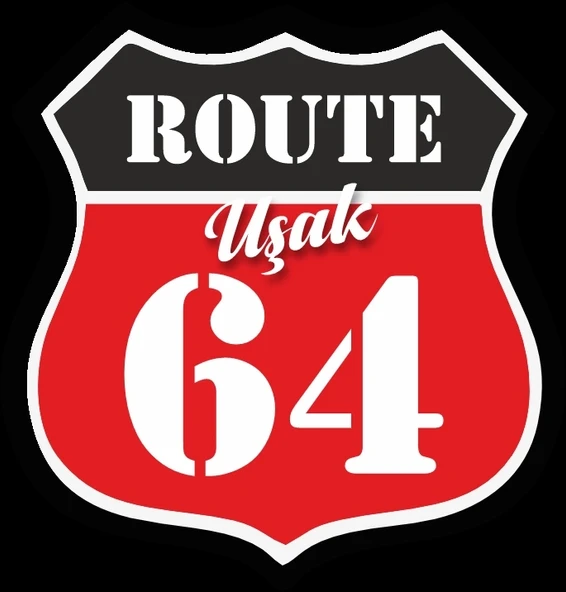 64 Uşak Sticker 10x10 cmRenkli Sticker ürün görseli 1