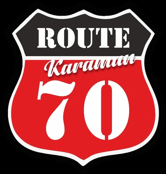 70 Karaman Sticker 10x10 cmRenkli Sticker ürün görseli 1