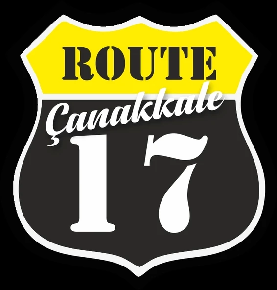 17 Çanakkale Sticker 10x10 cmRenkli Sticker ürün görseli 1
