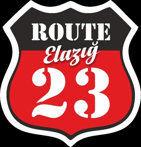 23 Elazığ Sticker 10x10 cmRenkli Sticker ürün görseli 1