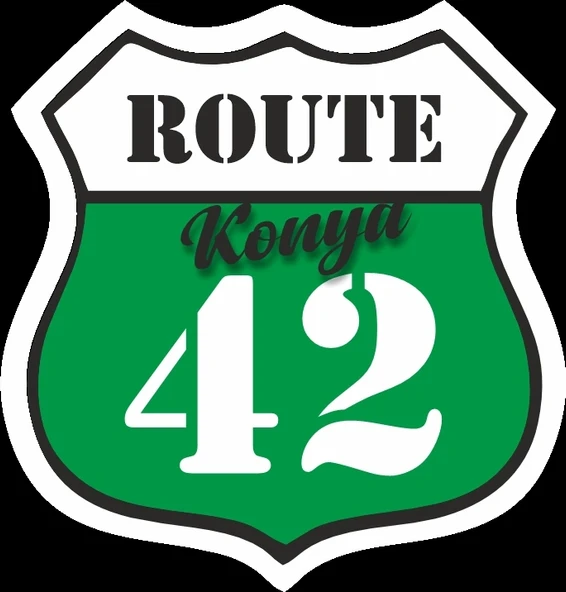 42Konya Sticker 10x10 cmRenkli Sticker ürün görseli 1