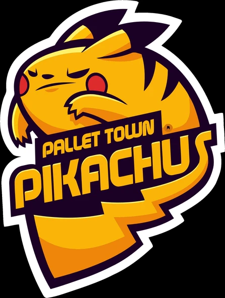 Pikachu Sticker 10x10 cmRenkli Sticker ürün görseli 1