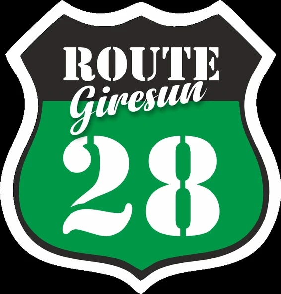28 Giresun Sticker 10x10 cmRenkli Sticker ürün görseli 1