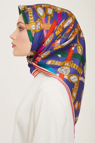 Sura İpek Eşarp  9141D (S ) - Resim 3