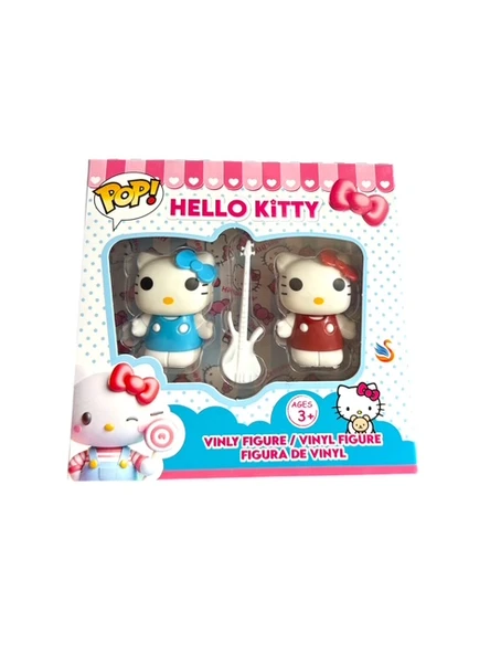 Hello Kitty 2 Li Figür Seti 5cm AD2195 ürün görseli 1