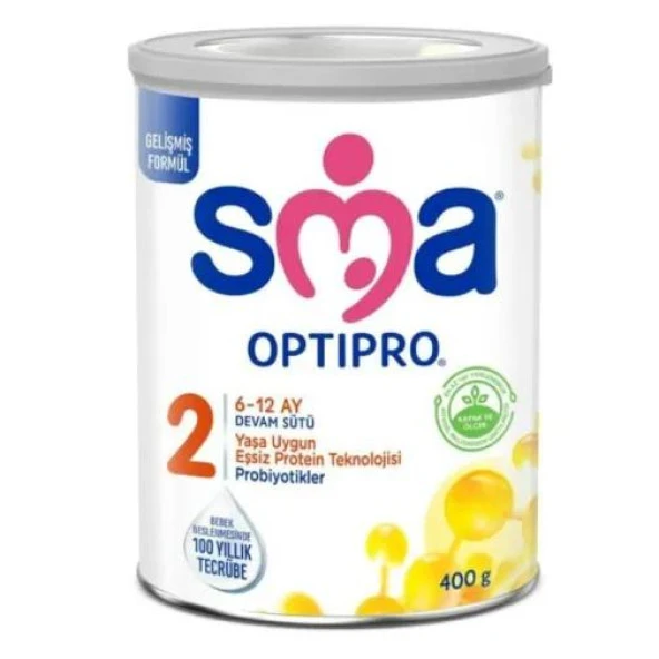 SMA Optipro 2 Probiyotik Devam Sütü 400 gr - Resim 2