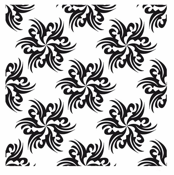 HOME DECOR STENCIL HD-81 45X45 ürün görseli 1