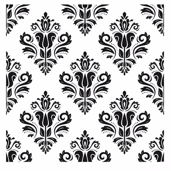 HOME DECOR STENCIL HD-76 45X45 ürün görseli 1