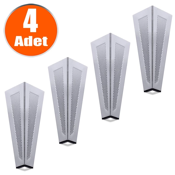 Mobilya Kanepe Koltuk Sehpa Tv Ünitesi Ayağı 14 Cm Krom Metal Ayakları (4 ADET) ürün görseli 1