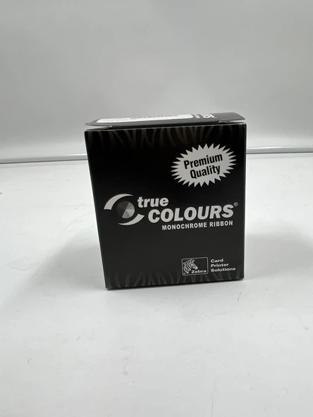 Zebra P330I Black Monochrome Siyah Ribon - Resim 6