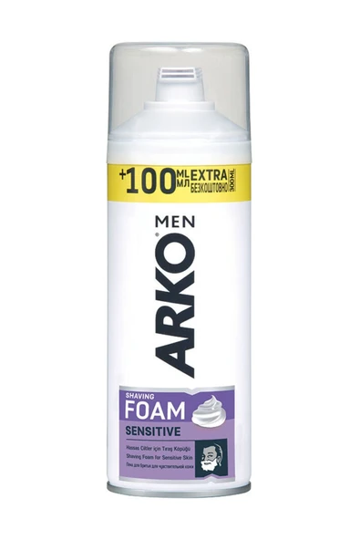 Arko Tıraş Köpüğü Sensitive Hassas Ciltler 200 ml ürün görseli 1