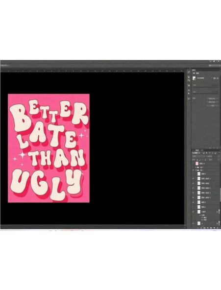 Pembe Duvar Tuval Poster - Resim 3