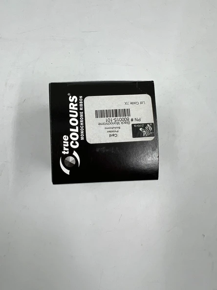 Zebra P330I Black Monochrome Siyah Ribon - Resim 2