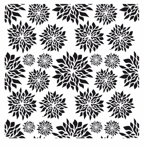 HOME DECOR STENCIL HD-82 45X45 ürün görseli 1