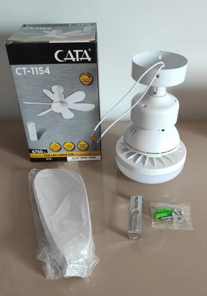CT-1154 Lodos Fan LED Ampul 62W - Resim 3