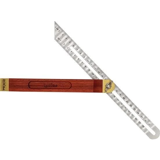 ROX Wood 9'' Gül Ağacı Ayarlı Marangoz Gönye 27 cm ürün görseli 1