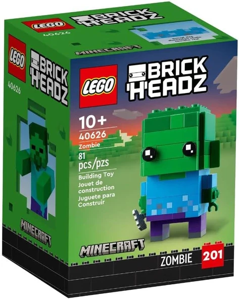 LEGO 40626 BrickHeadz Zombie ürün görseli 1