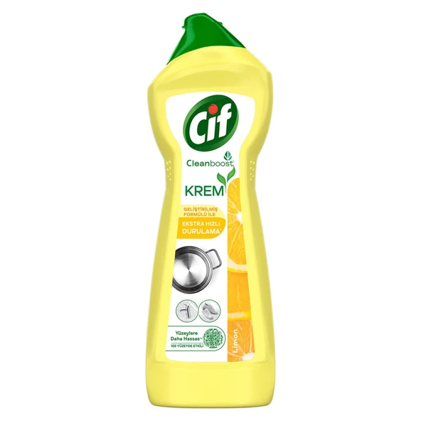 Cif Krem Limonlu 750 ml x 3 Adet - Resim 2