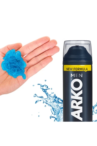 Arko Tıraş Jeli Cool Mentollü Tüm Ciltlere 200 ml ürün görseli 1