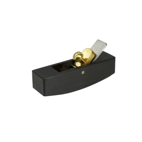 Rox Wood Mujingfang Mini Abanoz Enstrüman Rende İç Bükey 80 mm ürün görseli 1