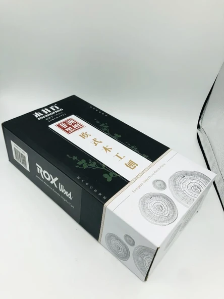 Rox Wood Mujingfang Abanoz Rende İngiliz Tip 200 mm - Resim 4