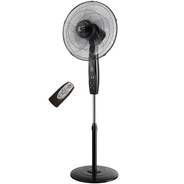 MirKraft FS-K40BR 16'' DC Motor 5 Kanatlı Uzaktan Kumandalı Ayaklı Vantilatör ürün görseli 1