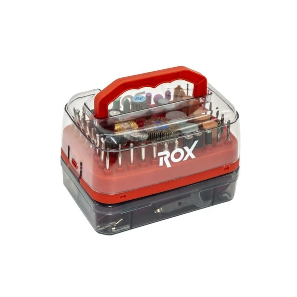 Rox 0097 Hobi Gravür Mini Aksesuar Seti 316 Parça Dremel Uyumlu ürün görseli 1