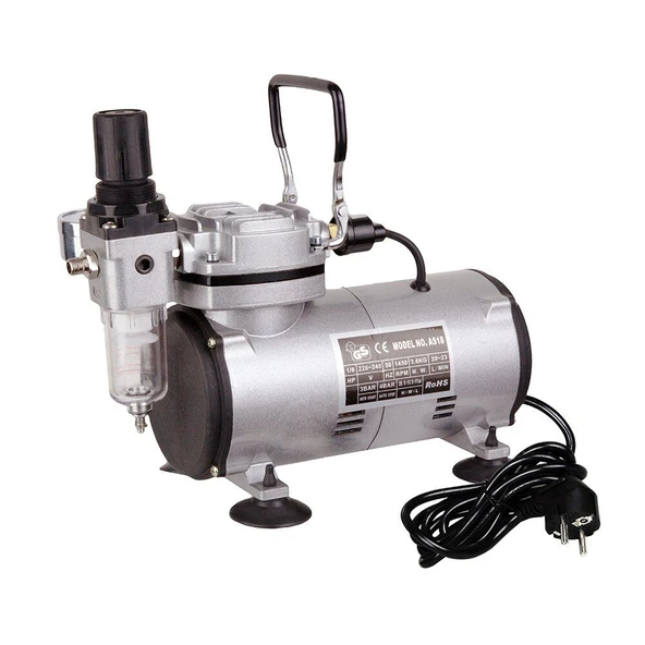 Lotus LT18-2 Airbrush Sessiz Mini Kompresör ürün görseli 1