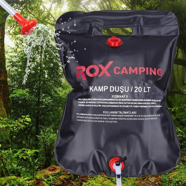 Rox Camping 0114 Kamp Duşu 20 Lt - Resim 10