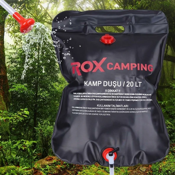 Rox Camping 0114 Kamp Duşu 20 Lt - Resim 6