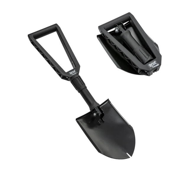 Rox Camping 0108 Katlanır Kürek Kamp Küreği 59 cm ürün görseli 1