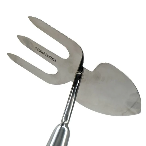 Gardenwind Essential 721 Paslanmaz Çelik Bahçe Tırmık ve Çapa - Resim 9