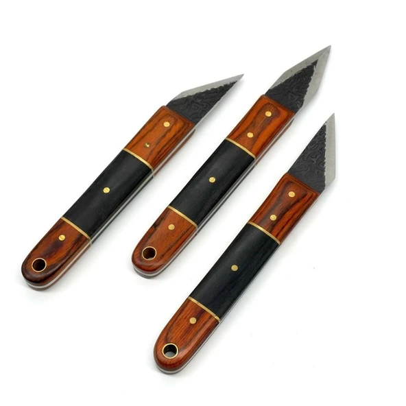 Rox Wood 0056 LUBAN Ahşap İşaretleme Bıçak Seti 3 Parça ürün görseli 1
