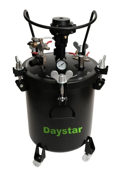 Daystar 40 Lt Otomatik Karıştırıcılı Teflon Kaplı Basınçlı Boya Tankı ürün görseli 1