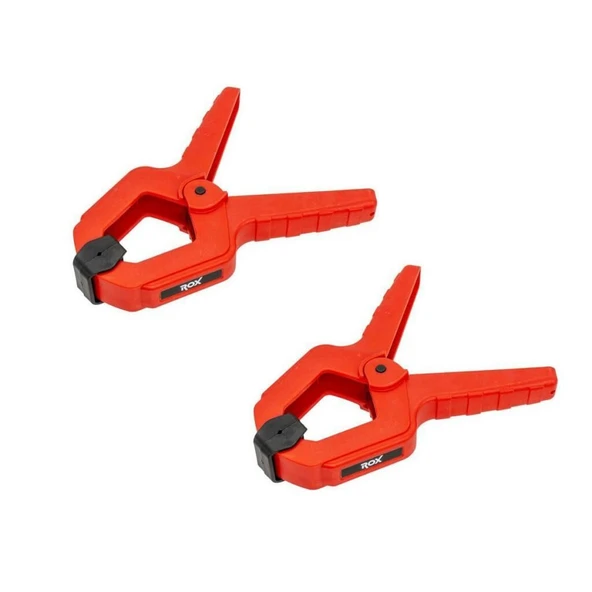 Rox 0147 Yaylı Mandal Tip Kıskaç İşkence 38 mm (2 li) ürün görseli 1