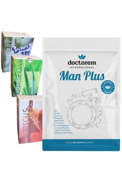 ASELYA DOCTOREM MAN PLUS TRANSDERMAL BANT + 1 KUTU ÇAY HEDİYE ürün görseli 1