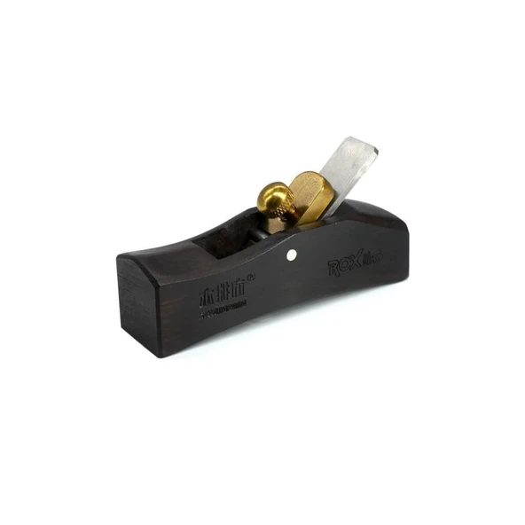 Rox Wood Mujingfang Mini Abanoz Enstrüman Rende Dış Bükey 80 mm ürün görseli 1