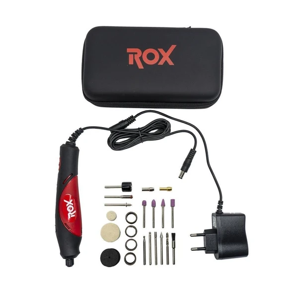 Rox 0093 Mini Hobi Gravür Makinası 25 Parça Aksesuarlı ürün görseli 1