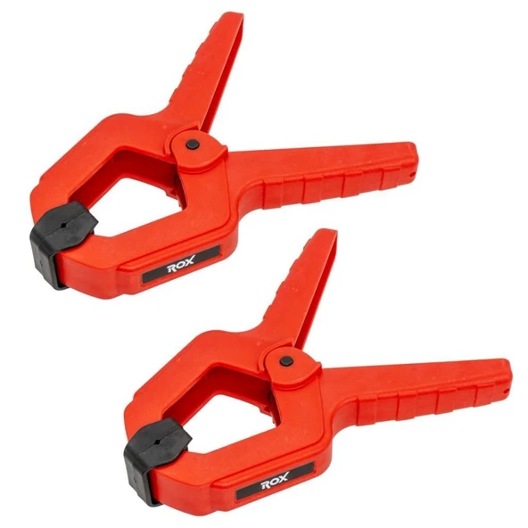 Rox 0149 Yaylı Mandal Tip Kıskaç İşkence 75 mm (2 li) ürün görseli 1