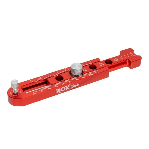 Rox Wood 0165 Ahşap İçin Alüminyum Dairesel İşaretleme Cetveli ürün görseli 1