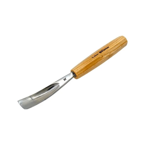 Rox Wood 0135 Premium Bükülmüş Derin Oluklu Iskarpela 20 mm ürün görseli 1