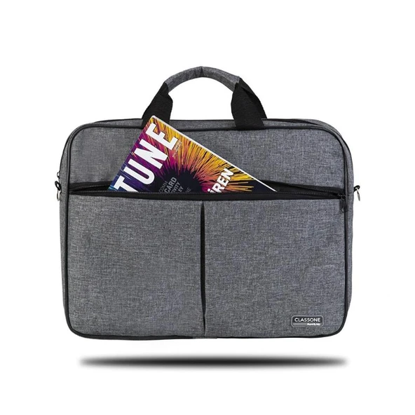 Classone BND304 15.6" Notebook Çantası Gri - Resim 5
