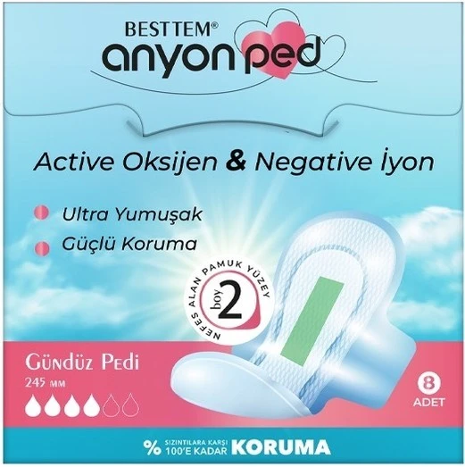 BESTTEM ANYON PED (GÜNDÜZ-8PİECE) ürün görseli 1