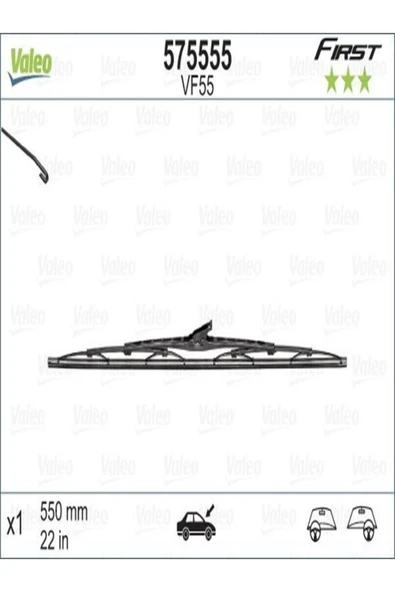 575555 Silecek Seti First 550mm (ADET) (WF324171) ürün görseli 1